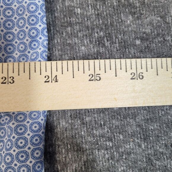 Panhandle Men's Size L Vented Button-Up Fishing Performance Shirt Blue White - Picture 13 of 16